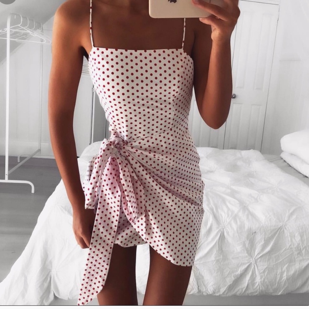 Sabo skirt polkadot dress NWOT